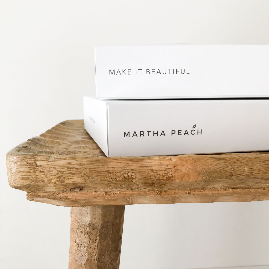 Martha Peach. Make it beautiful
